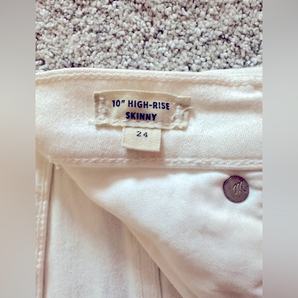Madewell 10” High-Rise Skinny Jeans - Size 24 - Picture 4 of 4